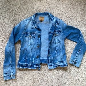 True Religion Dusty Western Fitted Denim Jacket M